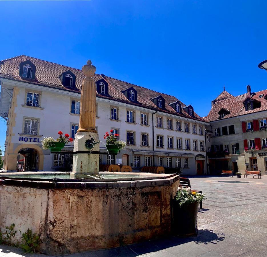 Swiss Hotel La Couronne アヴァンシュ エクステリア 写真